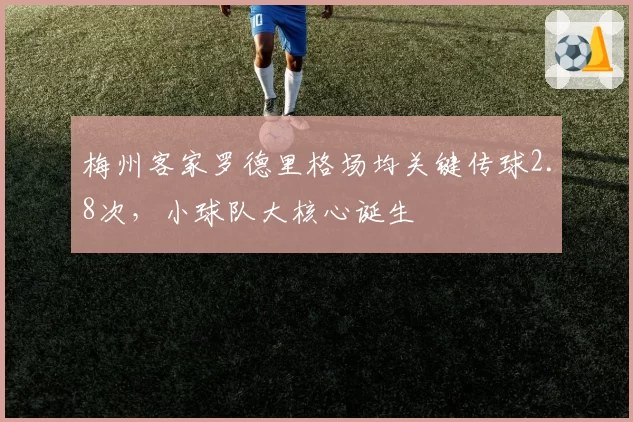 梅州客家罗德里格场均关键传球2.8次,小球队大核心诞生